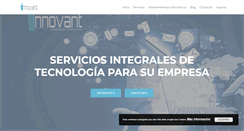 Desktop Screenshot of innovant.es